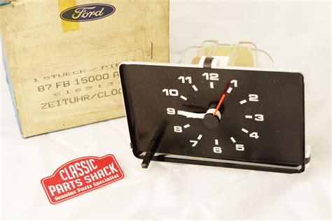 Ford Fiesta Mk2 Clock Zeituhr Genuine Ford New Old Stock 6169131 87FB ...