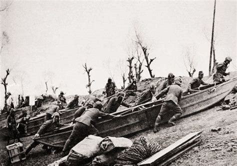 准备渡黄河向济南进攻的日军炮兵部队-中国抗日战争-图片