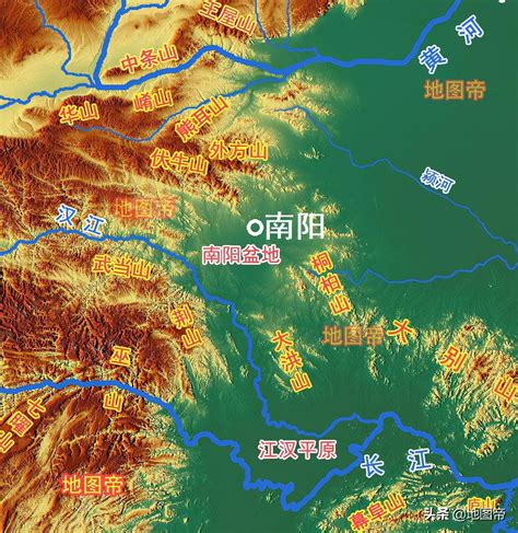 河南省南阳市旅游地图 - 南阳市地图 - 地理教师网