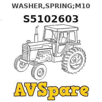 WASHER,SPRING;M10 S5102603 - Doosan | AVSpare.com