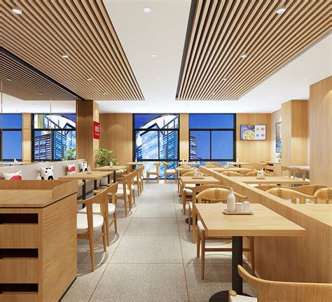 一个餐饮服务公司产品体验区|空间|室内设计|CPMise - 原创作品 - 站酷 (ZCOOL)