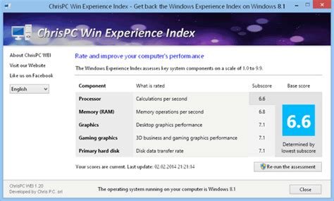 How to See Your PC’s Windows Experience Index Score in Windows 10