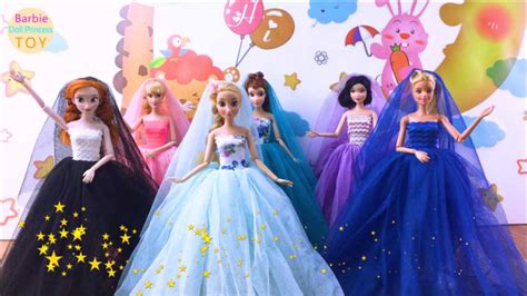 芭比娃娃玩具，白雪公主和安娜公主卧室晨例_腾讯视频