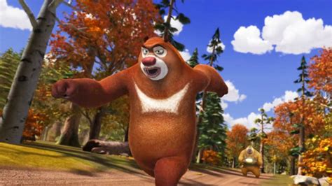 熊出没：熊大和熊二一起摇摆起来，它们就是最靓的仔_腾讯视频