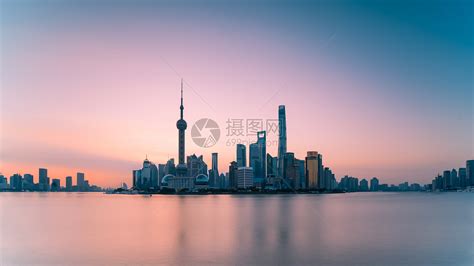 上海陆家嘴地标建筑夜景高清图片下载-正版图片500742408-摄图网
