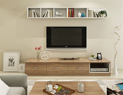 客厅定制电视柜案例展示-中国木业网