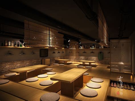 日本料理店装修设计案例-孤独的美食家|空间|室内设计|luxun888 - 原创作品 - 站酷 (ZCOOL)
