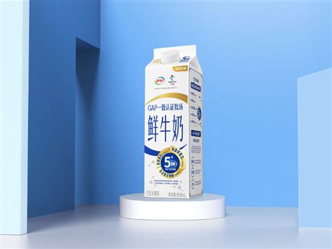 伊利鲜牛奶包装设计_PESIGN品赞设计-站酷ZCOOL