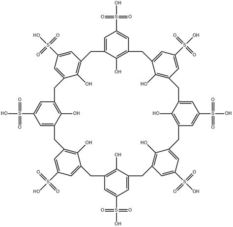 4-磺酸杯芳烃(含约的水),CAS:137407-62-6_玛雅试剂,玛雅人™