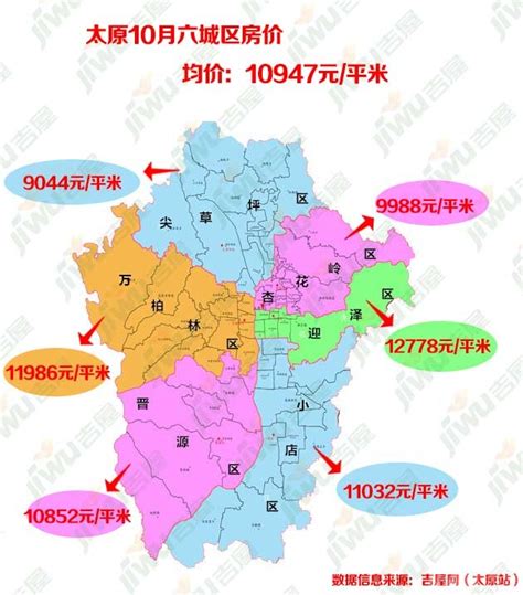 太原市行政区域划分图
