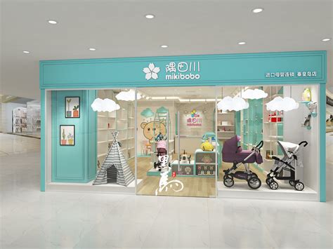 母婴店最新设计效果图-杭州众策装饰装修公司