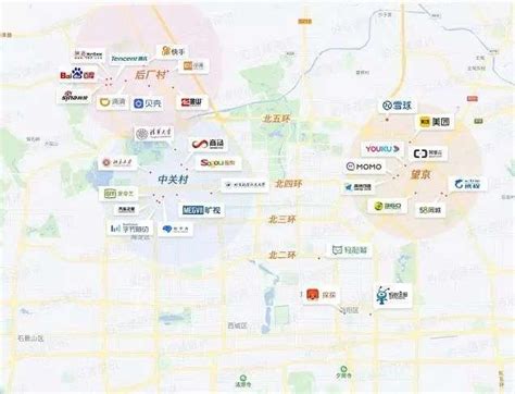 北京互联网公司集中在哪些地方?-36氪