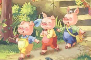 故事——三只小猪盖房子PPT模板下载_编号lxeygdwq_熊猫办公