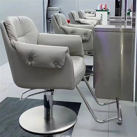 网红理发店椅子发廊专用可升降高端美发椅子现代烫染区椅子剪发椅-淘宝网
