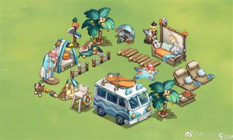 《奥比岛：梦想国度》奥比OOTD | 6套海岛CP穿搭分享 - 雷霆游戏平台 - 游戏发烧友的聚集地！