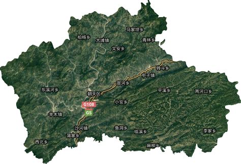四川广元下辖的7个行政区域一览