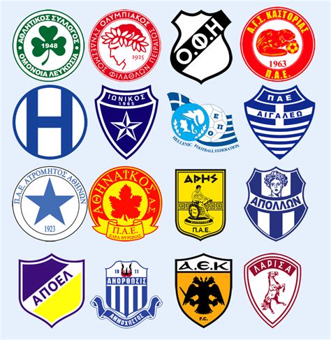希腊多家足球俱乐部PNG图标 - 爱图网设计图片素材下载