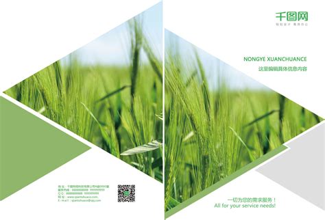 绿色简约风农业公司介绍宣传PPT模板下载_熊猫办公