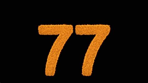 Gold Number 77 (number Image & Photo (Free Trial) | Bigstock