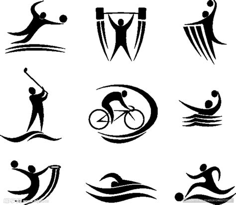 体育运动LOGO图标设计图__其他图标_标志图标_设计图库_昵图网nipic.com