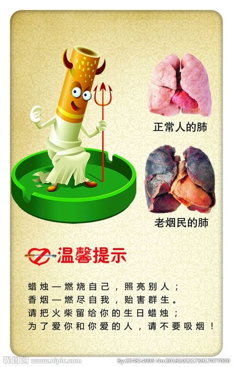 吸烟有害健康设计图__广告设计_广告设计_设计图库_昵图网nipic.com