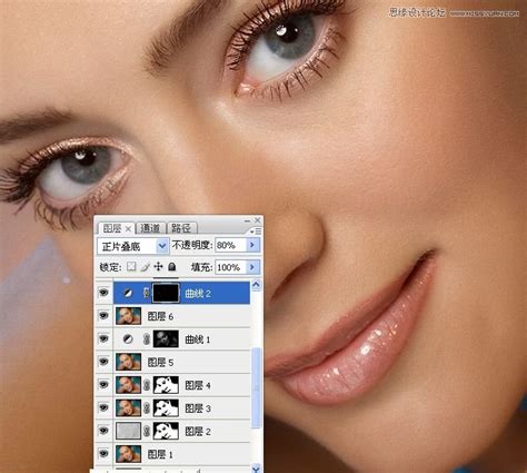 Photoshop给美女面部肤色超精细磨皮(5) - PS教程网