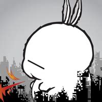 qq流氓兔头像,韩国卡通萌星眯着眼的流氓兔qq头像_卡通头像_520头像网