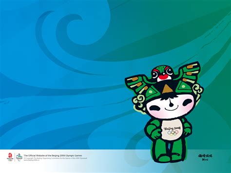 08奥运会比赛项目福娃壁纸_体育_太平洋科技