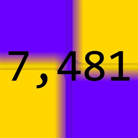 7,481 | Prime Numbers Wiki | Fandom