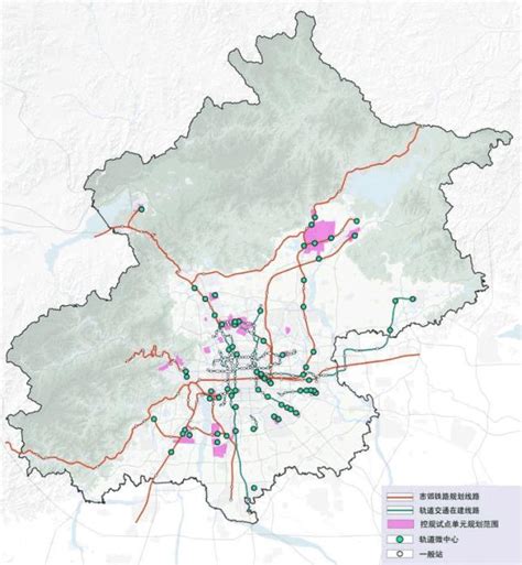北京城市轨道交通线网图（2025年）_回龙观社区网