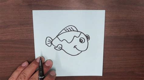 怎样画鱼-如何画鱼-鱼的画法-鱼简笔画_搜狗指南