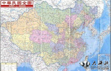 台湾版中国地图上仍保留着外蒙古的原因_大西北网
