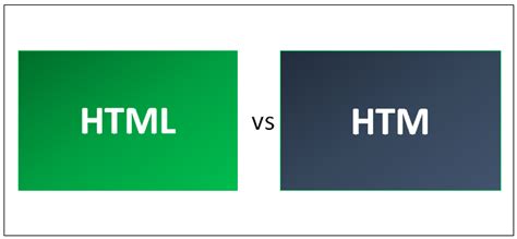Diferencia entre HTM y HTML - ¿Qué es HTM y HTML? Características y ...