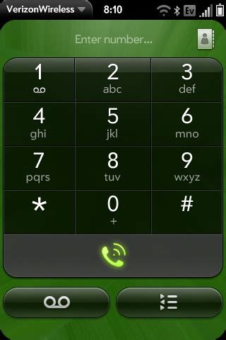 绿色风格手机拨号数字键盘界面PSD素材免费下载_红动中国
