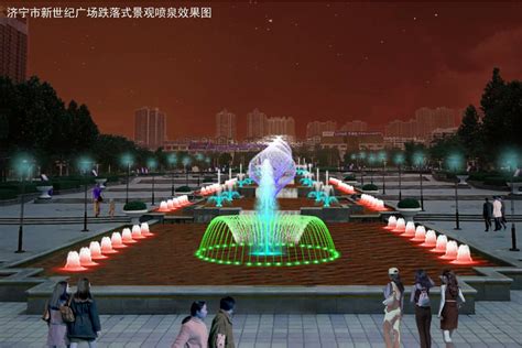 上海城市世纪广场夜景—高清视频下载、购买_视觉中国视频素材中心