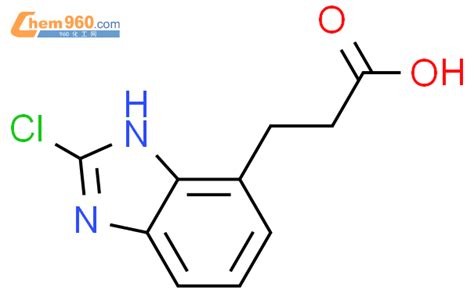 3-(2-chloro-1H-benzimidazol-4-yl)propanoic acid「CAS号：634590-58-2」 – 960化工网