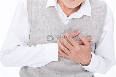身体疾病老人心脏疼心梗高清图片下载-正版图片501691842-摄图网