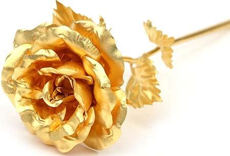 金箔玫瑰花 厂家直销24k三八节情人节小礼品镀金工艺品玫瑰花礼盒-阿里巴巴