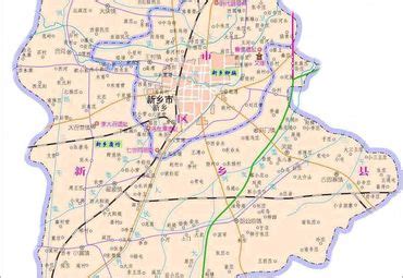 新乡市行政区划图 - 中国旅游资讯网365135.COM