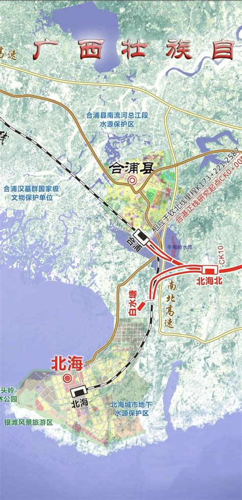 广东最全高铁线路图曝光！从深圳出发，可以搭高铁去这么多地方！_湛江