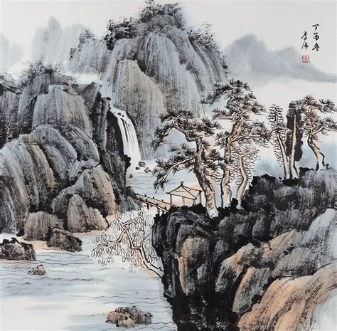 北京名画家何新起，山水画收藏有潜力_收藏热点_投资收藏_【易从网】