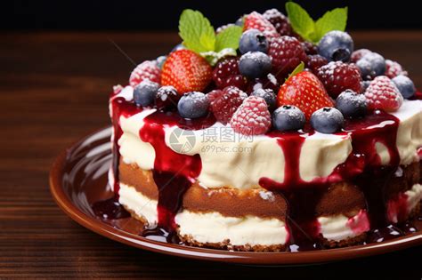 蓝莓蛋糕甜品活动海报素材设计图__海报设计_广告设计_设计图库_昵图网nipic.com