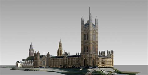 英国国会大厦su模型下载-光辉城市