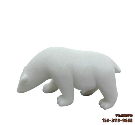 玻璃钢北极熊雕塑-玻璃钢雕塑厂