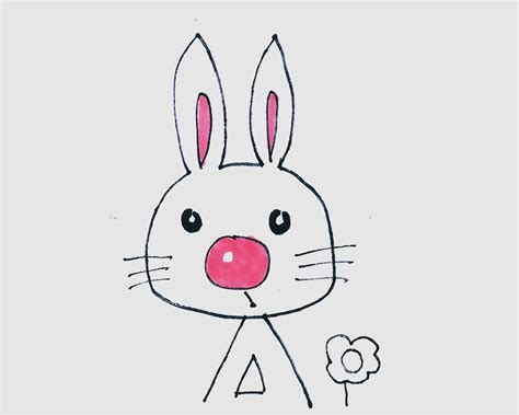 【简笔画】手把手教你画小白兔 - 知乎