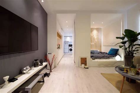 40平方loft单身公寓装修设计图欣赏_装信通网效果图