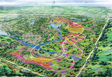 五彩田源生态农业产业园规划设计 - 专业景观绿化规划设计