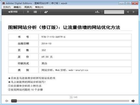 图解网站分析(中文版) 图片预览