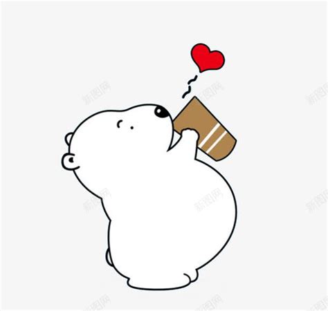 卡通北极熊装饰png图片免费下载-素材7mxUWePaU-新图网