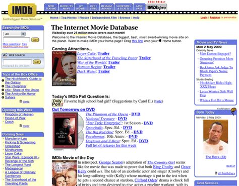 IMDB Reviews - 112 Reviews of Imdb.com | Sitejabber